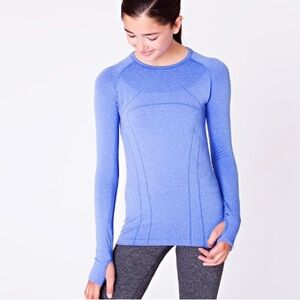 Ivivva Girls Fly Tech Fitted Long Sleeve Shirt Size 14 by Lululemon